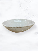 Colander Twisted Edge White