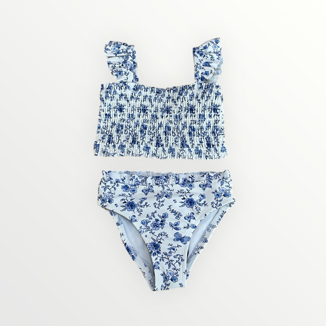 Blue Floral Swimsuit