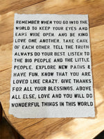 Remember When Paper Print