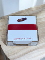 Square Desk Set Boat