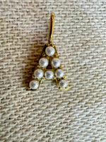 Pearl Letter Charm