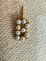 Pearl Letter Charm