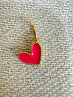 Enamel Heart Charm