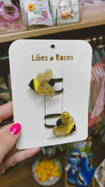Bumble Bees Hair Ties