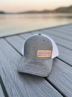 Kentucky Lake Retro Wave Black Chambray Hat