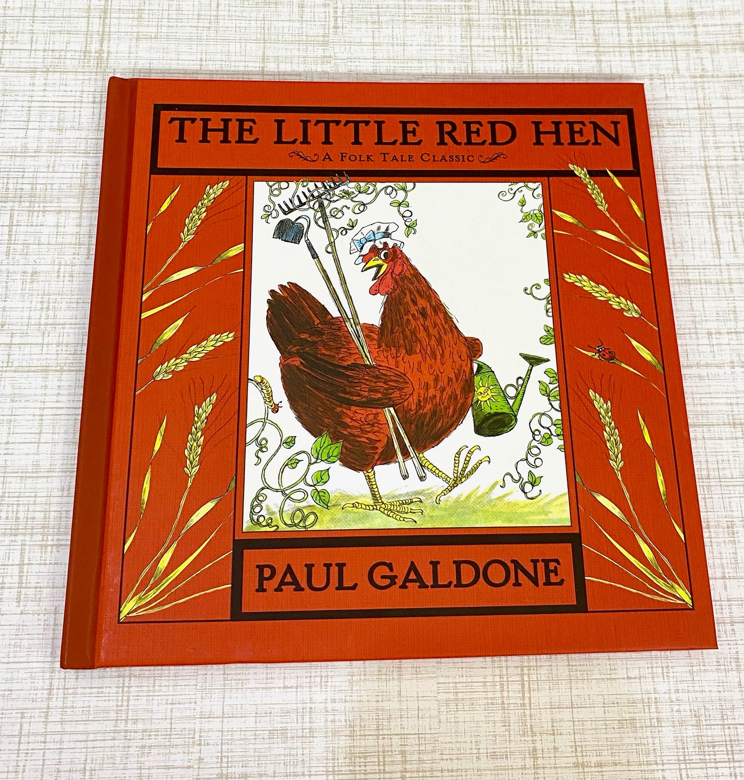 The Little Red Hen Folk Tale Book