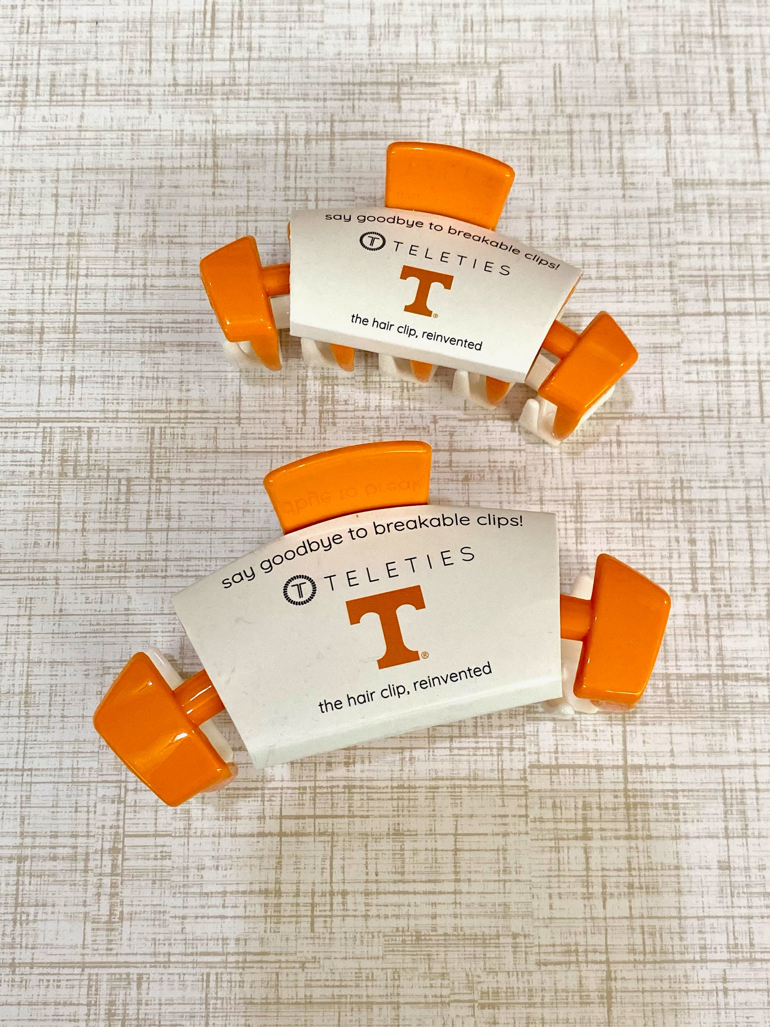 Classic University of TN Medium Hair Clip Teleties