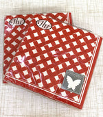 Luncheon Napkin Red Gingham