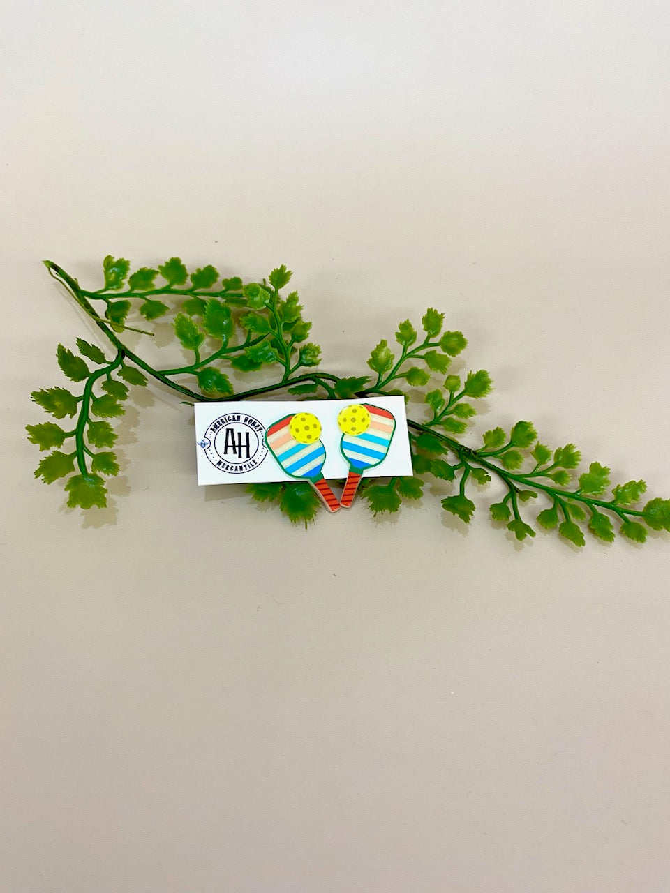 Pickleball Stud Earring