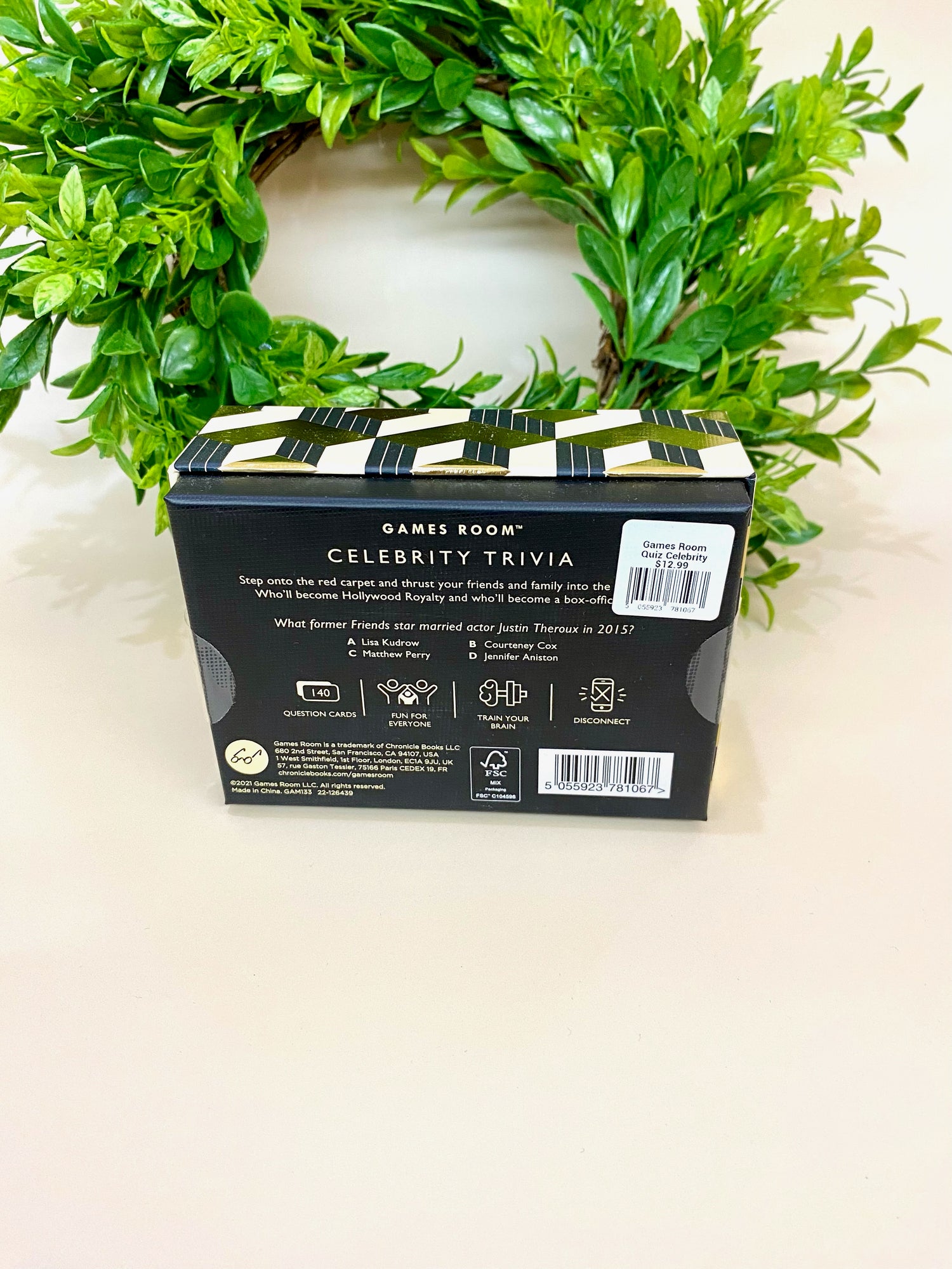 Games Room Quiz Celebrity Trivia