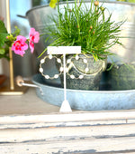 Elyssa Bass Large Open Statement Hoop Earring