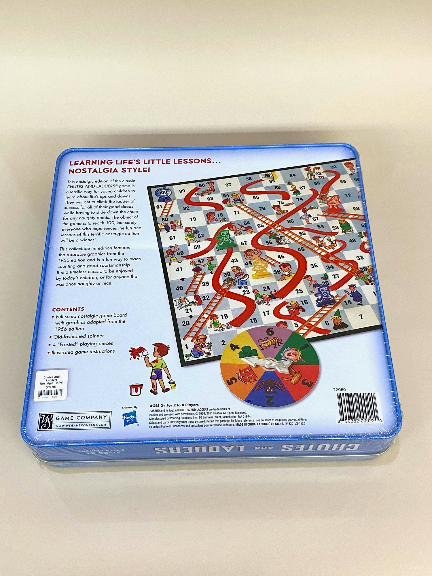 Chutes And Ladders Nostalgia Tin