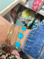 Elyssa Bass Bezel Bracelet