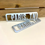 Paris Bottle Opener Silver