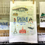 Paris TN Est 1823 Tea Towel
