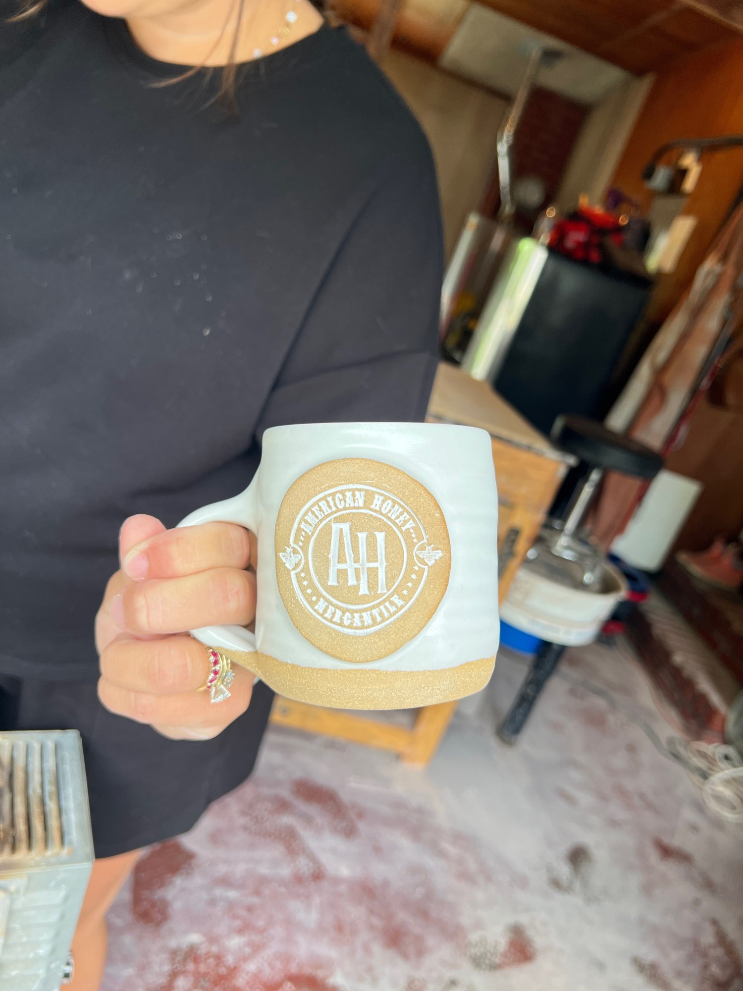 American Honey Logo Mug