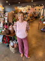 Dusty Rose Pop Top