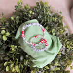 Patriots Clay Bead Bracelet