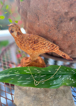 Elyssa Bass Open Heart Necklace