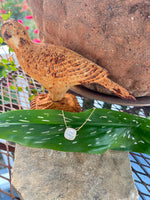 Elyssa Bass Necklace Square Mother of Pearl