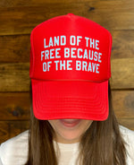 Land of the Free Trucker Hat