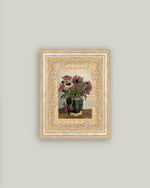 Mauve Floral Framed Art