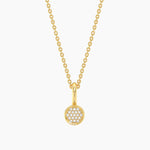 Small Circle Pendant Necklace