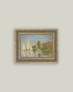 Regatta at Argenteuil Framed Art