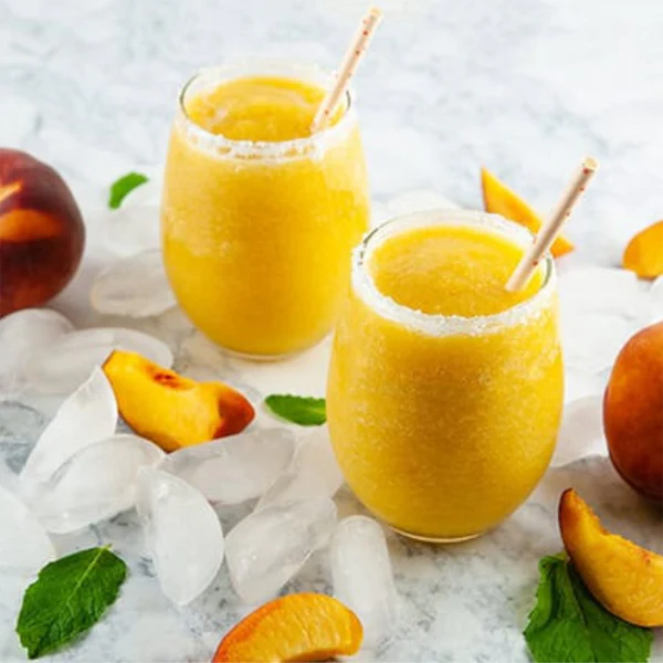 Peach Bellini Frozen Cocktails