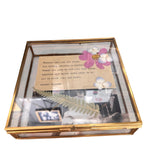 Square Memory Box Glass