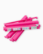 Hot Pink Acrylic Mahjong Rack + Pusher Set