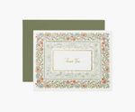Rosette Thank You Card