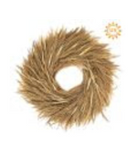 Bead Grass Wreath