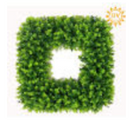 Eucalyptus Square Wreath 22"