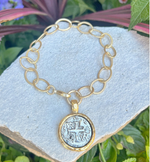 Kitzi Cross Charm Bracelet