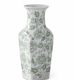 Chinoiserie Square Vase