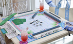 Palm Paradise Mahjong Mat