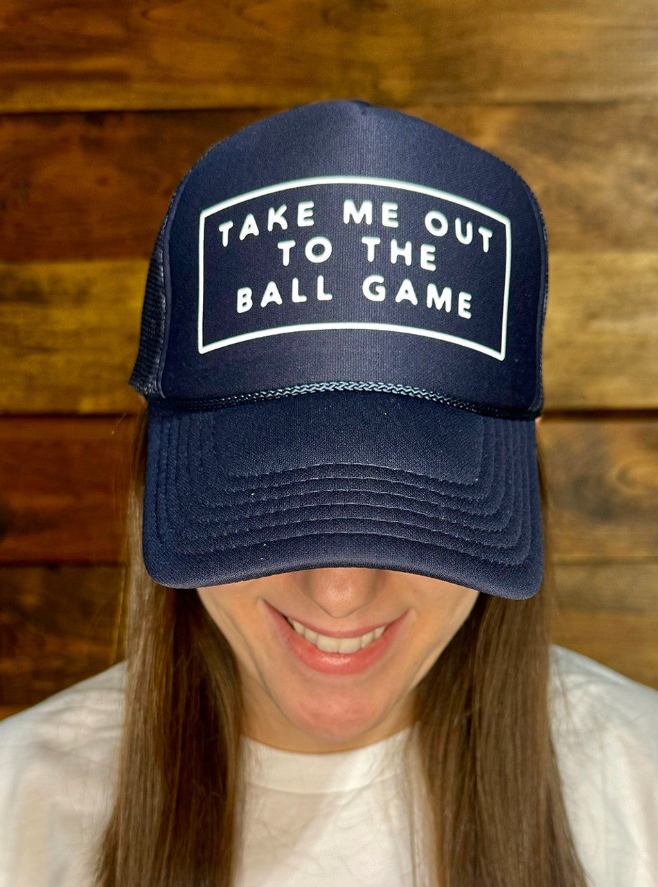 Ball Game Trucker Hat