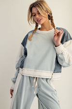 Color Block Pullover