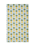 Sweet Pineapple Geometry Tea Towel