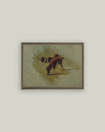 Two Dogs Framed Artwork