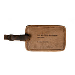 Leather Luggage Tag J.R.R. Tolkien