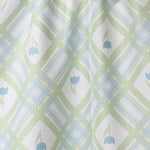 Tulip Lattice Geometry Tea Towel