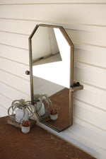 Geometrical Wall Mirror with Adjustable Bracket