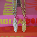 Rustic Cross Medallion Necklace