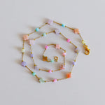 The Pastel Pop Clover Necklace