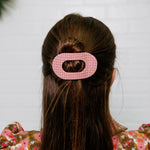 Berry Cozy Flat Round Clip Teleties