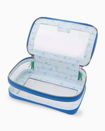Blue Mahjong Tile Storage Bag