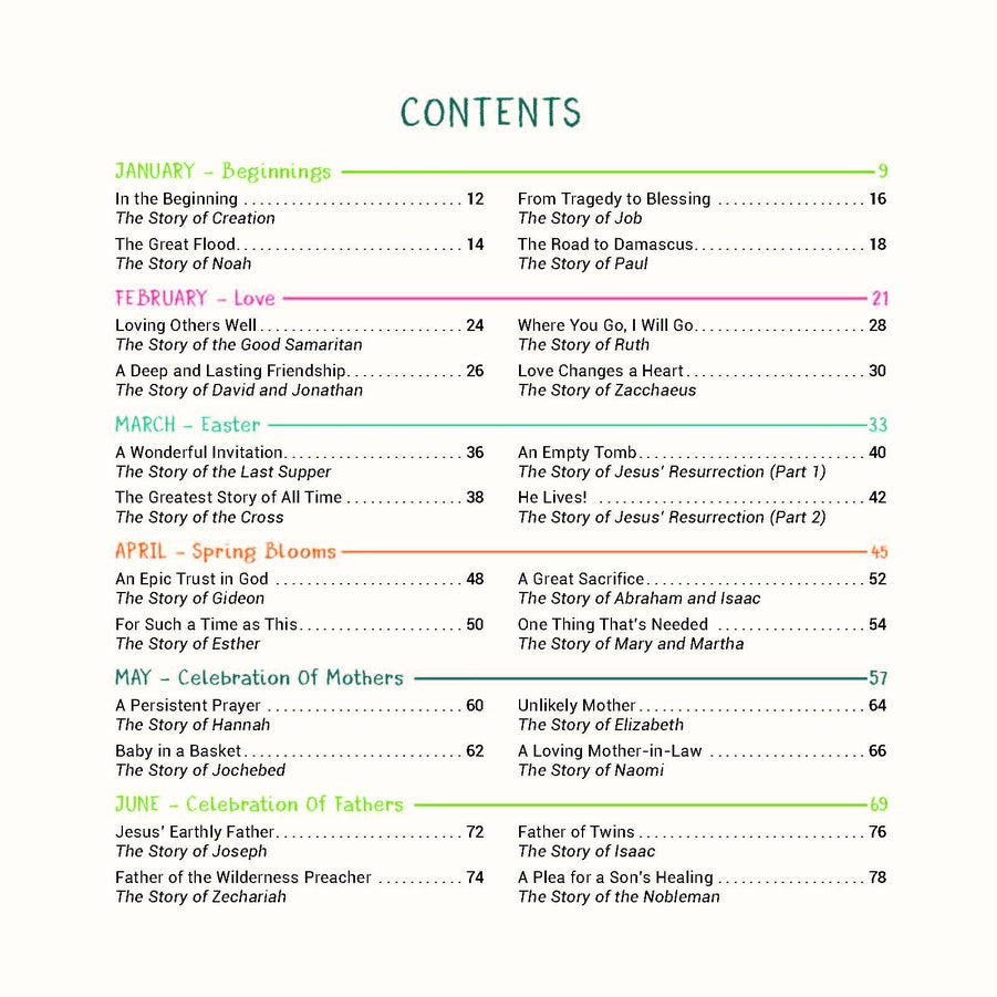 A Year of Bible Stories