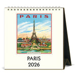 2026 Paris Desk Calendar